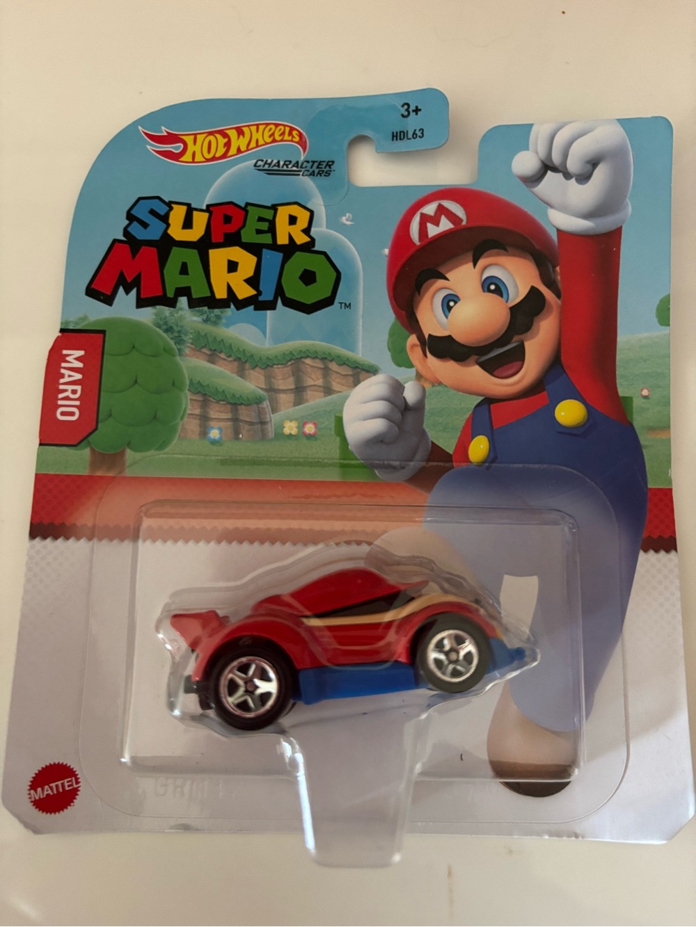 Super Mario Mario Red Character Car